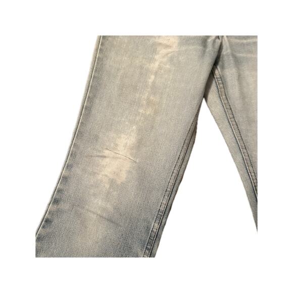 1970s Distressed Orange Tab Big E Levi’s Flared Jeans Talon / Women’s 29x29 * - Picture 5 of 5